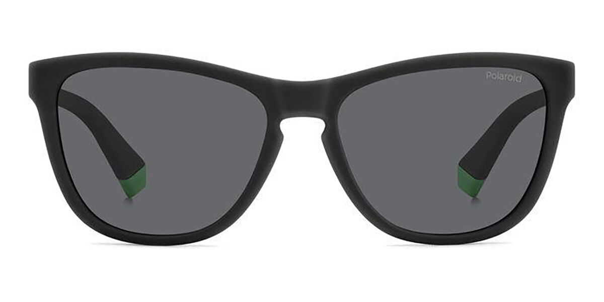 Polaroid PLD 8056/S Kids Polarized 003/M9, Black frame, Grey lenses