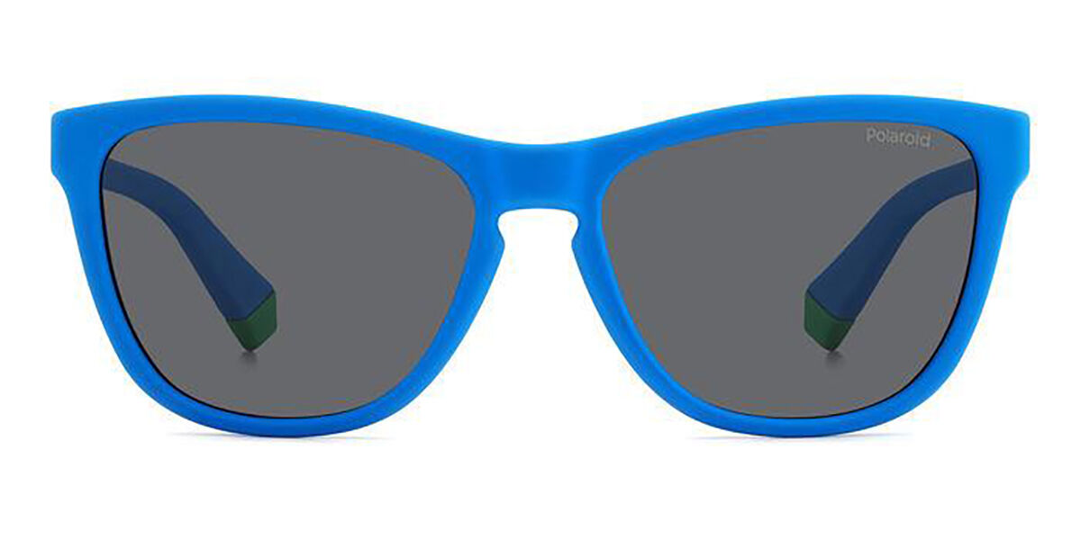 Polaroid PLD 8056/S Kids Polarized FLL/M9, Blue frame, Grey lenses
