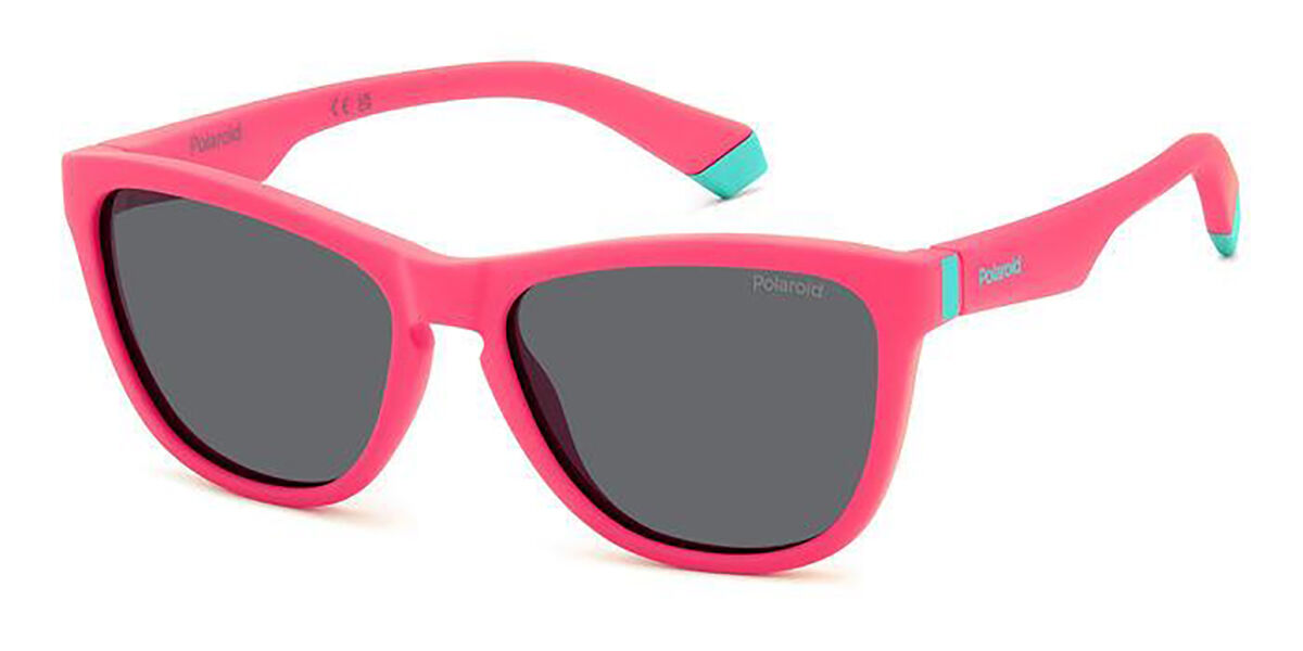 Polaroid PLD 8056/S Kids Polarized 8KJ/M9, Pink frame, Grey lenses