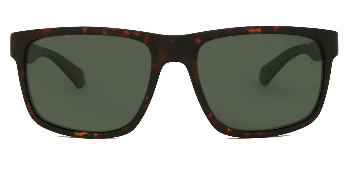 Polaroid PLD 2157/S Polarized HGC/UC, Tortoiseshell frame, Green lenses