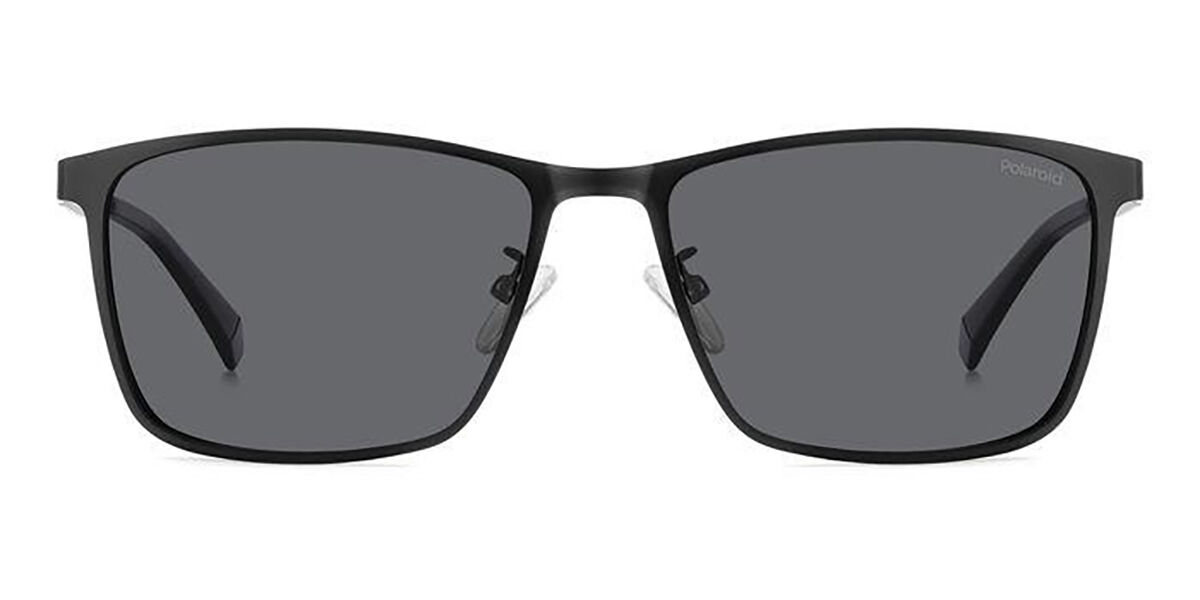 Polaroid PLD 2159/G/S/X Asian Fit Polarized 003/M9, Black frame, Dark Grey lenses