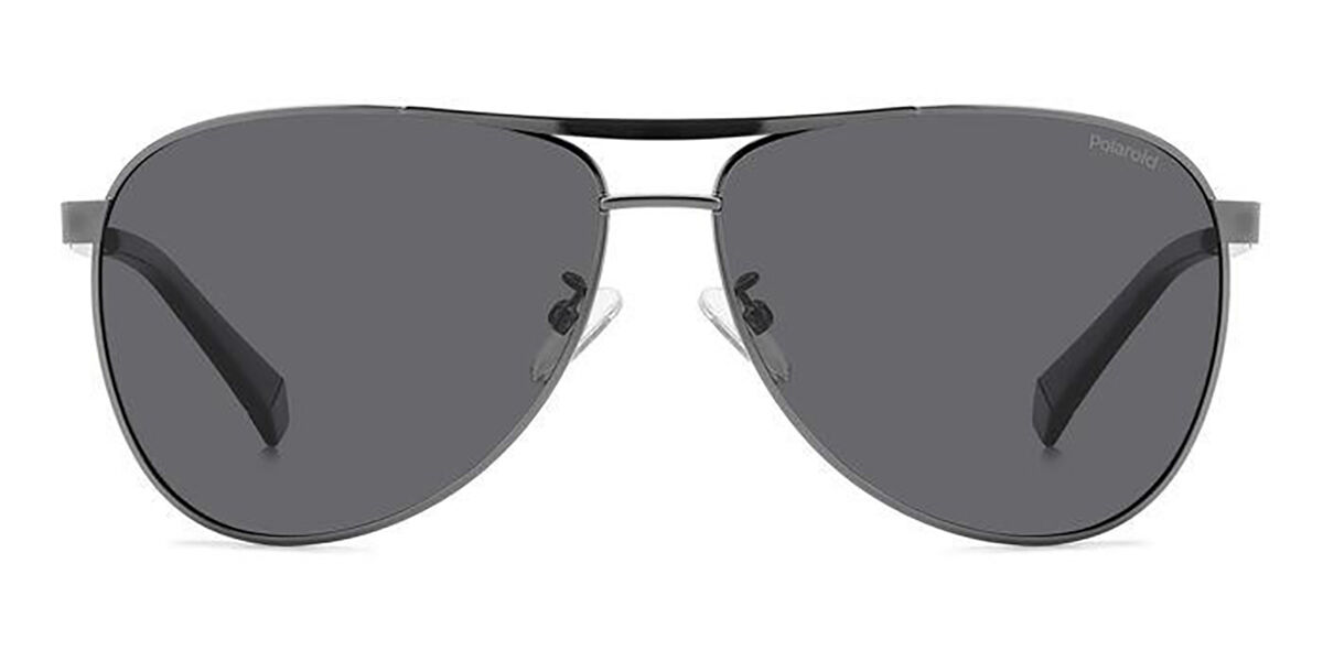 Polaroid PLD 2160/G/S/X Asian Fit Polarized KJ1/M9, Silver frame, Grey lenses