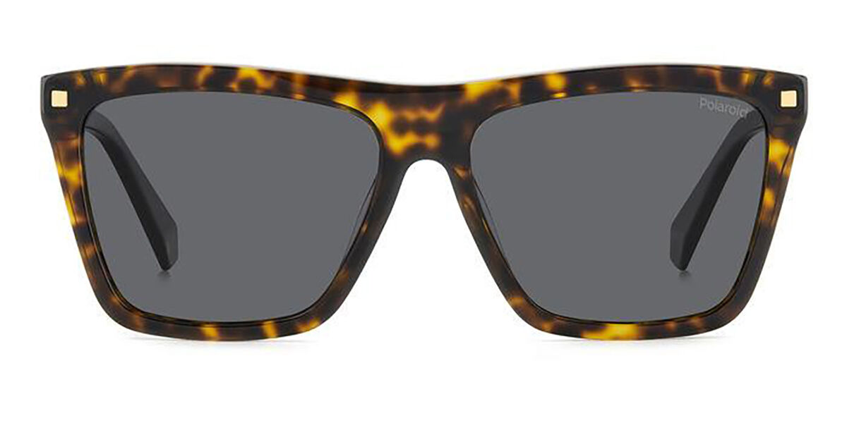 Polaroid PLD 4164/S/X Polarized 086/M9, Tortoiseshell frame, Grey lenses