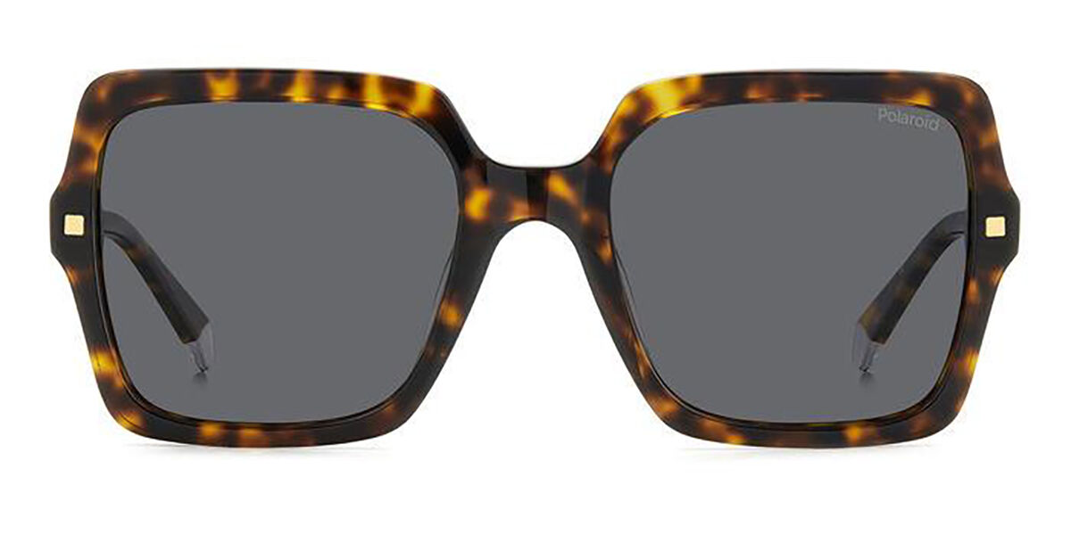 Polaroid PLD 4165/S/X Polarized 086/M9, Tortoiseshell frame, Grey lenses