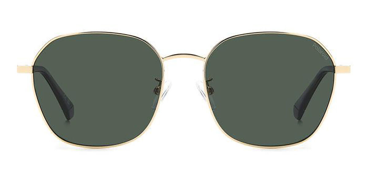 Polaroid PLD 4168/G/S/X Asian Fit Polarized PEF/UC, Gold frame, Green lenses