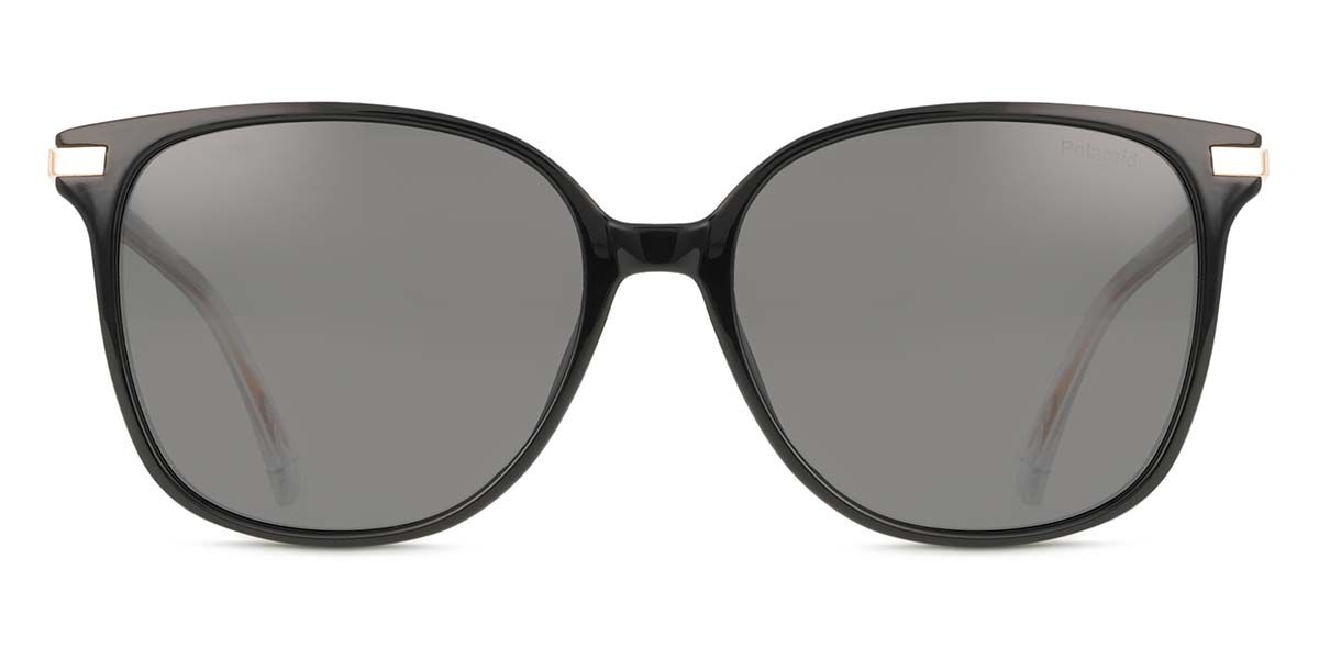 Polaroid PLD 4170/G/S/X Asian Fit Polarized 2F7/M9, Black frame, Grey lenses