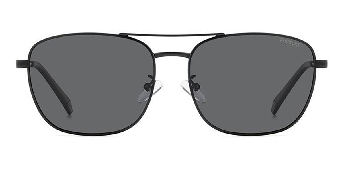 Polaroid PLD 4172/G/S/X Asian Fit Polarized 003/M9, Black frame, Grey lenses