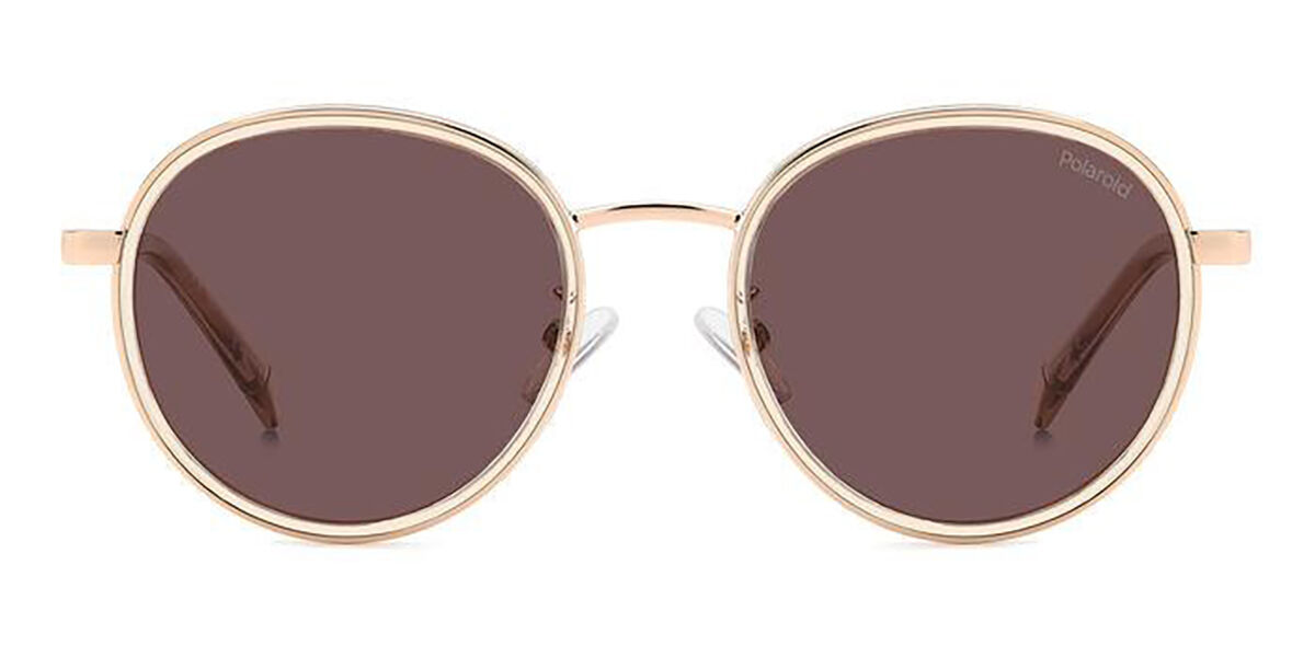 Polaroid PLD 4173/G/S/X Asian Fit Polarized DDB/KL, Gold frame, Purple lenses