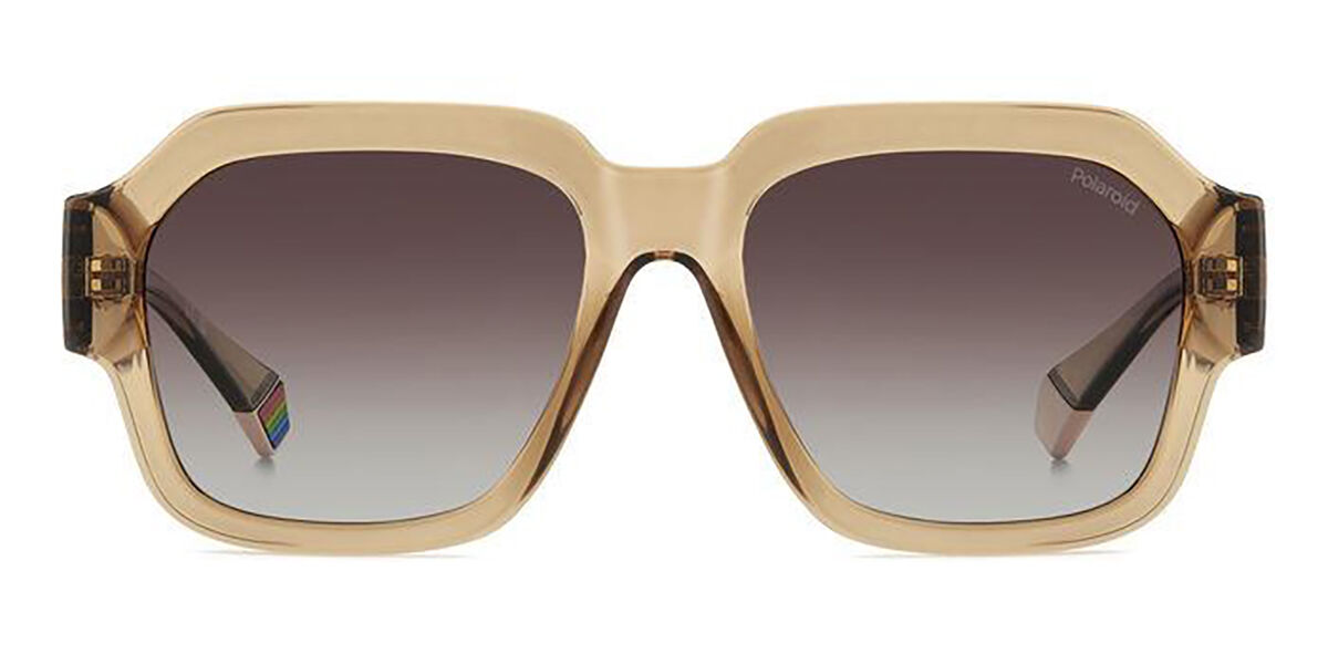 Polaroid PLD 6212/S/X Polarized 10A/LA, Brown frame, Gradient Brown lenses