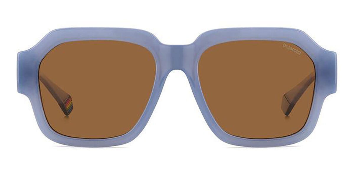 Polaroid PLD 6212/S/X Polarized MVU/HE, Blue frame, Brown lenses