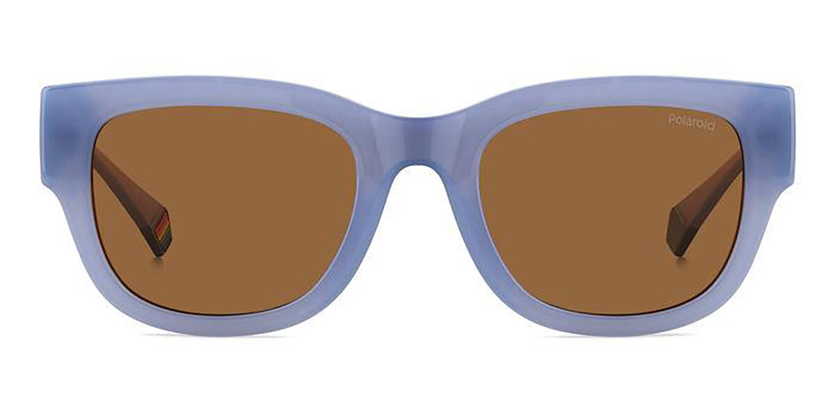 Polaroid PLD 6213/S/X Polarized MVU/HE, Blue frame, Brown lenses