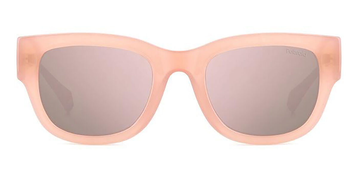 Polaroid PLD 6213/S/X Polarized 35J/JQ, Pink frame, Gradient Pink Grey Mirror lenses