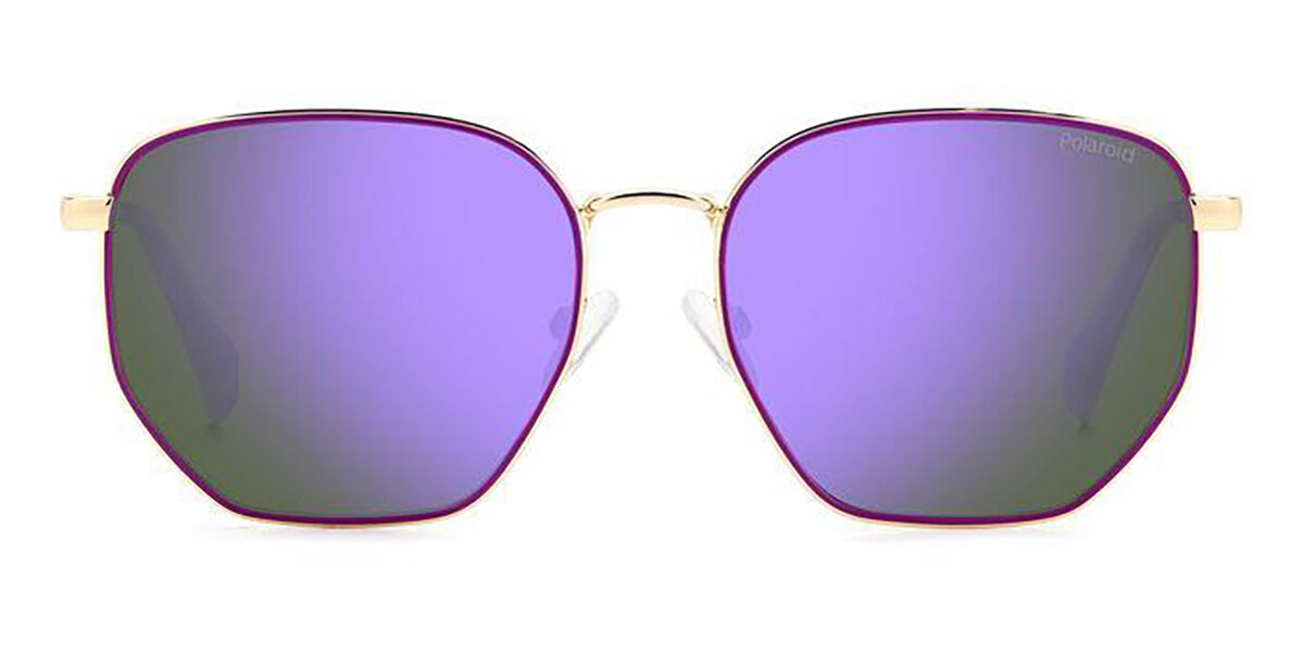 Polaroid PLD 6214/S/X Polarized S9E/MF, Purple frame, Purple Mirror lenses