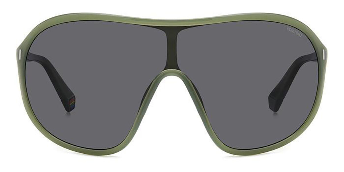 Polaroid PLD 6216/S Polarized 1ED/M9, Green frame, Grey lenses
