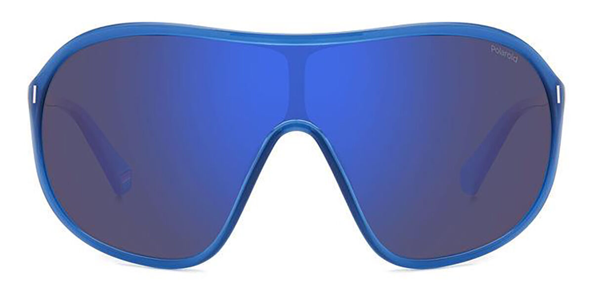 Polaroid PLD 6216/S Polarized PJP/5X, Blue frame, Blue Mirror lenses