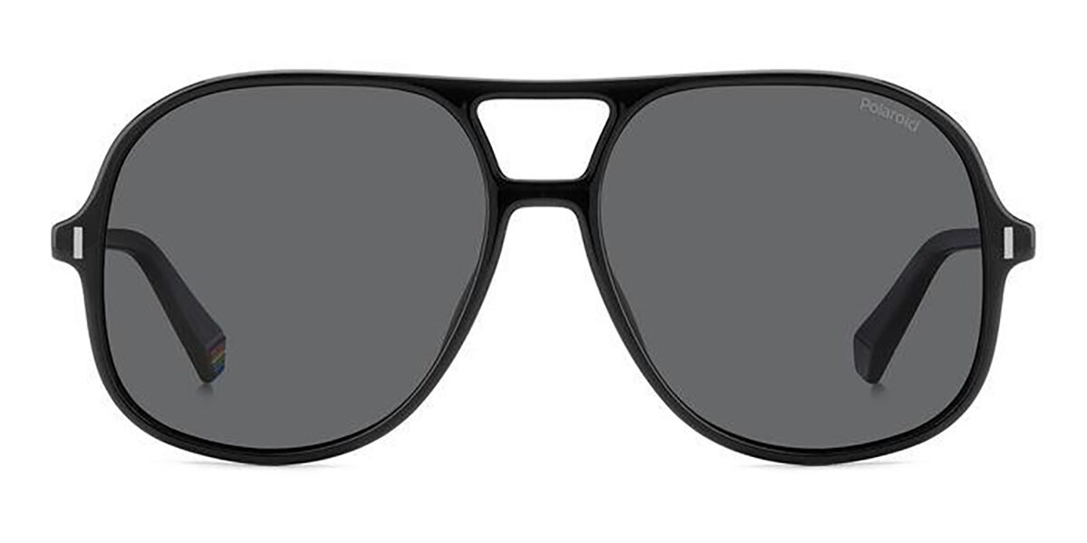 Polaroid PLD 6217/S Polarized 807/M9, Black frame, Grey lenses