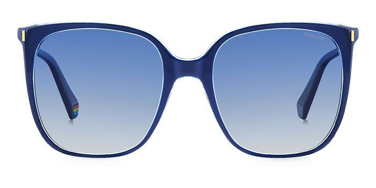 Polaroid PLD 6218/S Polarized PJP/Z7, Blue frame, Gradient Blue lenses