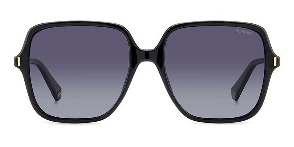 Polaroid PLD 6219/S Polarized 807/WJ, Black frame, Gradient Purple lenses