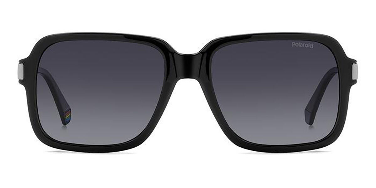 Polaroid PLD 6220/S/X Polarized 807/WJ, Black frame, Gradient Grey lenses