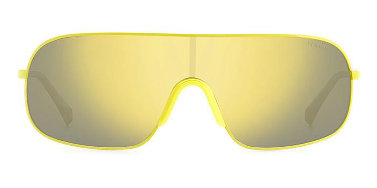 Polaroid PLD 6222/S Polarized 40G/LM, Yellow frame, Gradient Grey Yellow Mirror lenses