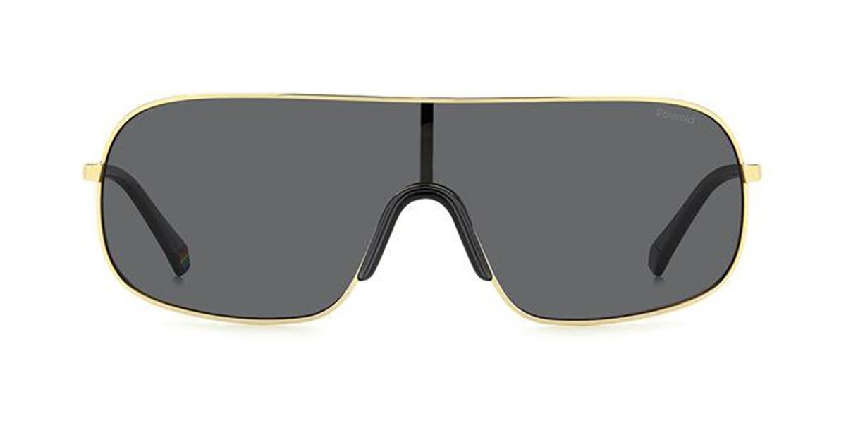 Polaroid PLD 6222/S Polarized J5G/M9, Gold frame, Grey lenses