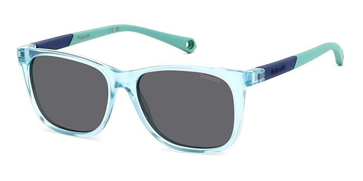 Polaroid PLD 8058/S Kids Polarized MVU/M9, Blue frame, Grey lenses