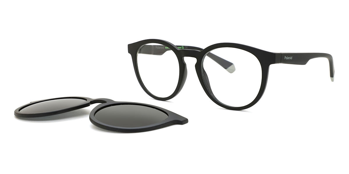 Polaroid PLD 2132/CS with Clip-On 003/M9, Black frame