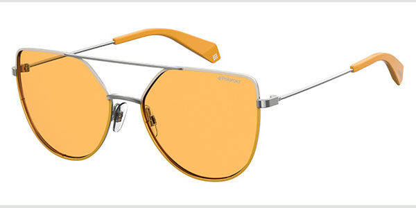 Polaroid PLD 6057/S Polarized 40G/HE, Yellow frame, Yellow lenses