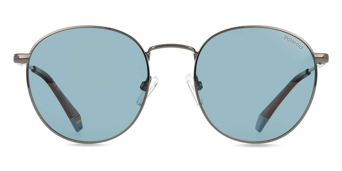 Polaroid PLD 6171/S Polarized KJ1/C3, Gunmetal frame, Blue lenses