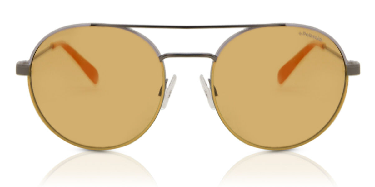 Polaroid PLD 6056/S Polarized 40G/HE, Yellow frame, Yellow lenses