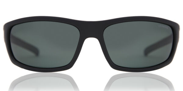 Polaroid P8411 Polarized 9CA/RC, Black frame, Green lenses