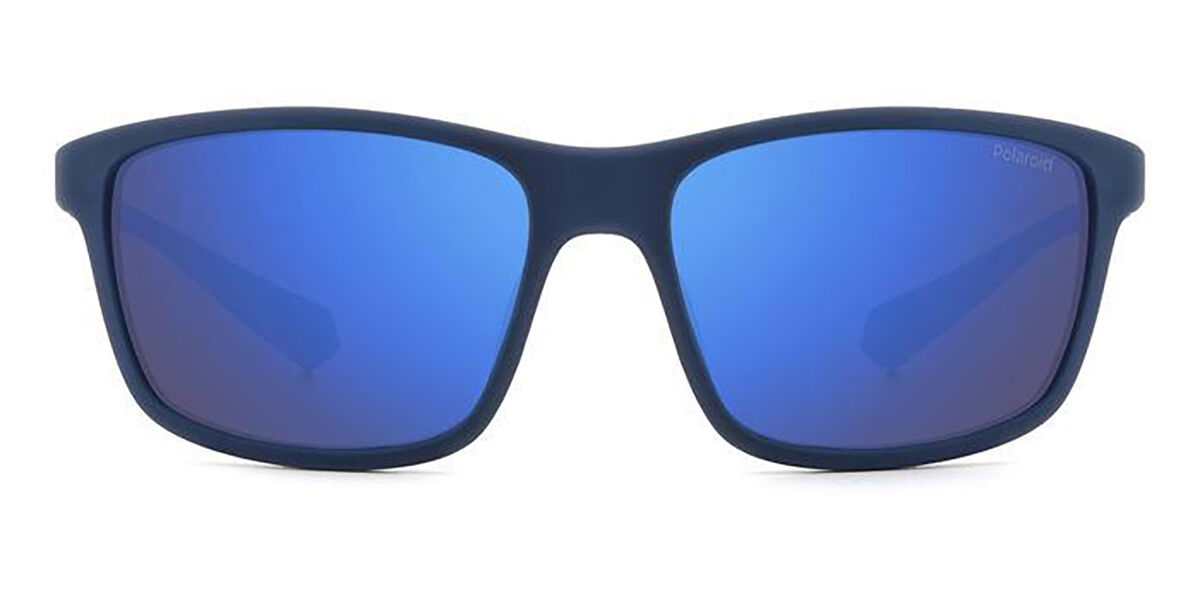 Polaroid PLD 2153/S Polarized FLL/5X, Blue frame, Blue Mirror lenses