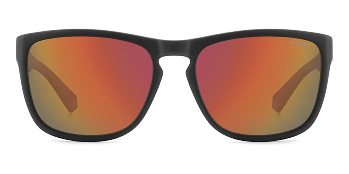 Polaroid PLD 2161/S Polarized OIT/OZ, Black frame, Multilayer Red lenses