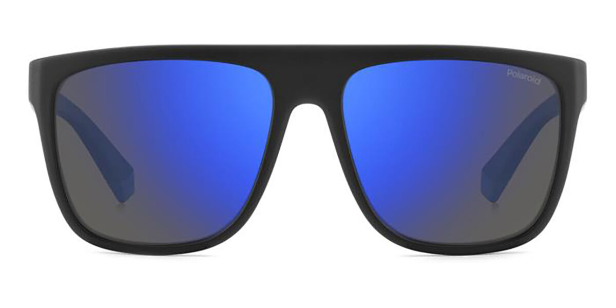 Polaroid PLD 2162/S Polarized 0VK/5X, Black frame, Blue Mirror lenses