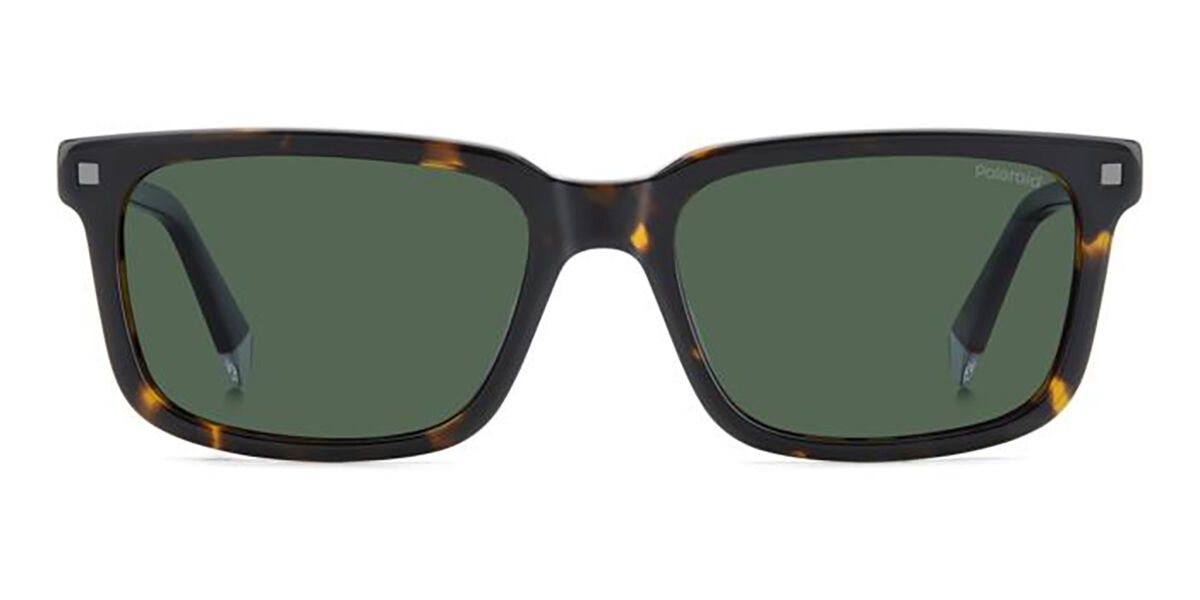 Polaroid PLD 4174/S/X Polarized 086/UC, Tortoiseshell frame, Green lenses