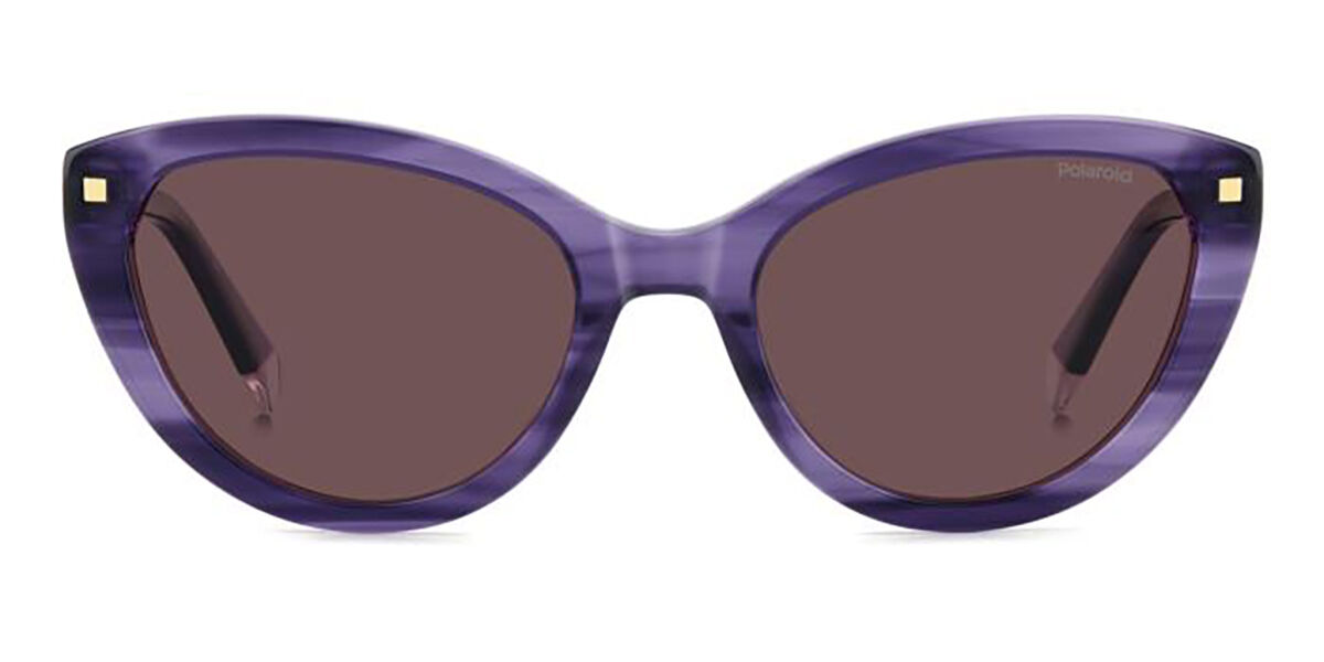 Polaroid PLD 4175/S/X Polarized HKZ/KL, Tortoiseshell frame, Purple lenses