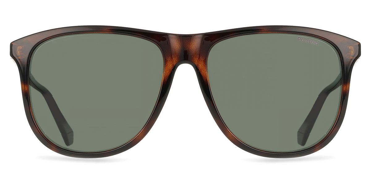 Polaroid PLD 4178/S Polarized 086/UC, Tortoiseshell frame, Green lenses