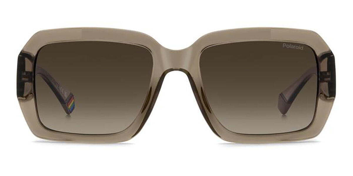 Polaroid PLD 6223/S/X Polarized 09Q/LA, Brown frame, Gradient Brown lenses