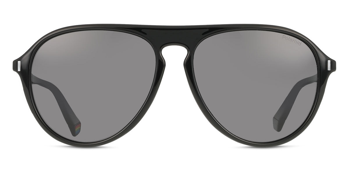 Polaroid PLD 6225/S Polarized 807/M9, Black frame, Grey lenses