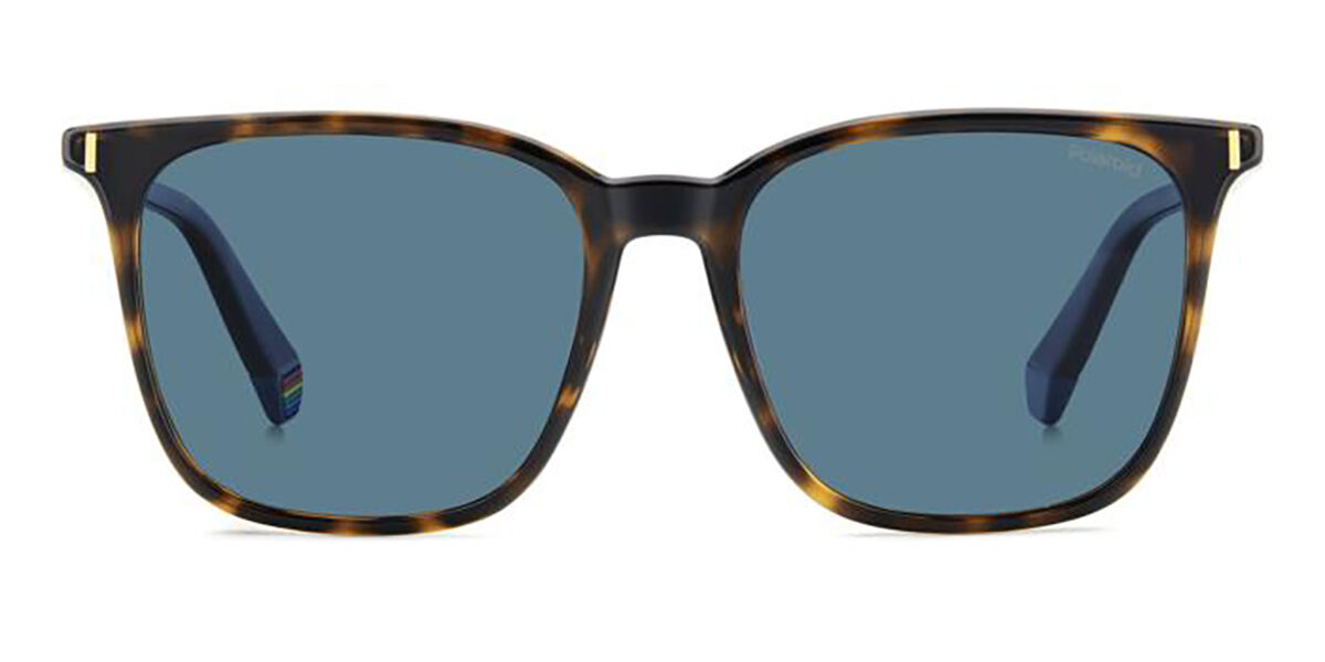 Polaroid PLD 6226/S Polarized 086/C3, Tortoiseshell frame, Blue lenses