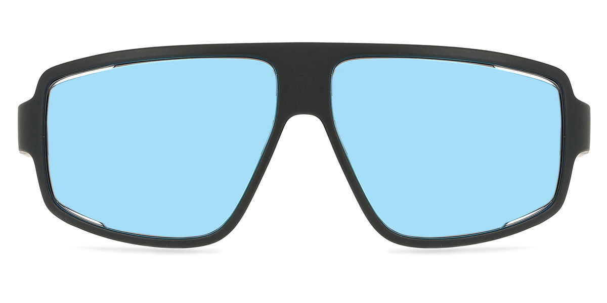 Polaroid PLD 7054/S Polarized 0VK/5X, Black frame, Blue Mirror lenses