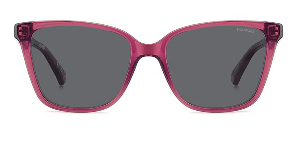 Polaroid PLD 8062/S Kids Polarized 8CQ/M9, Red frame, Grey lenses