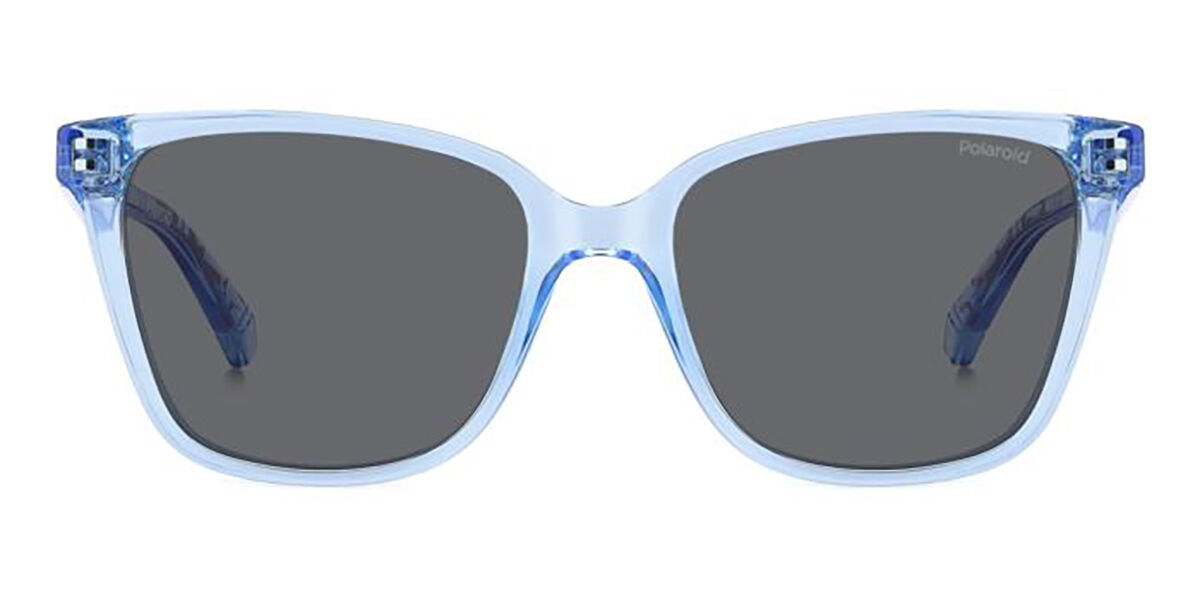 Polaroid PLD 8062/S Kids Polarized MVU/M9, Blue frame, Grey lenses