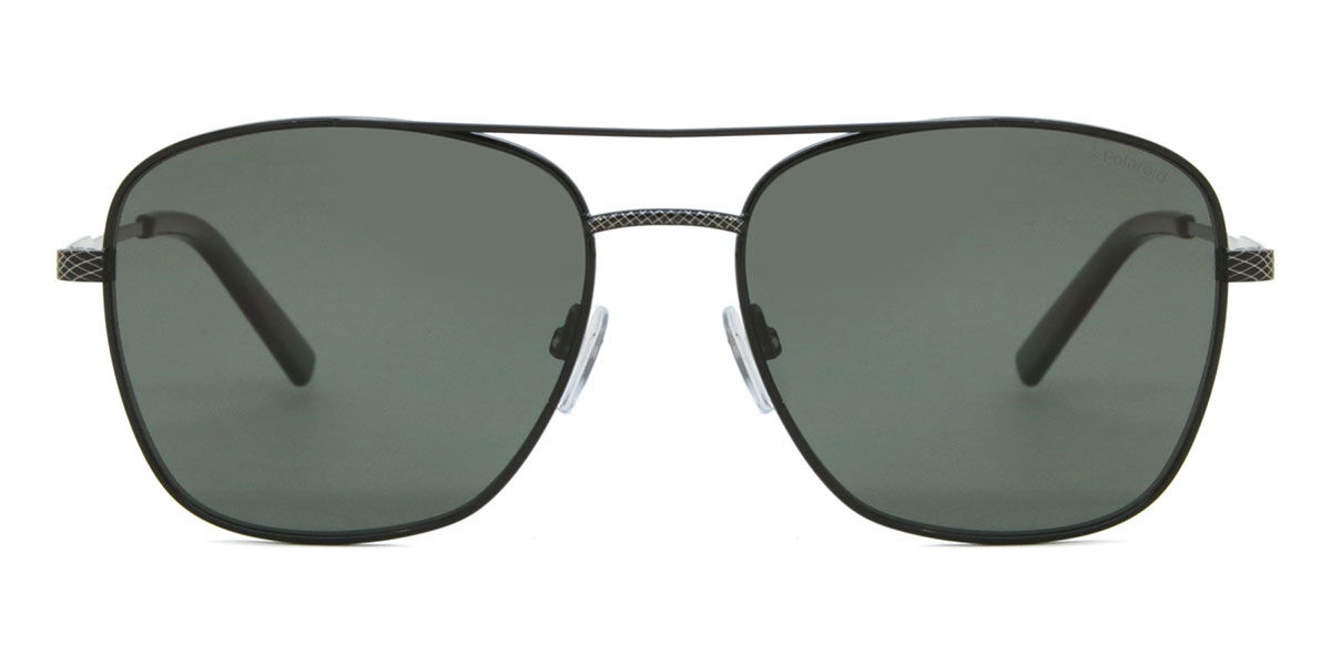Polaroid PLD 2068/S/X Polarized 807/UC, Black frame, Green lenses
