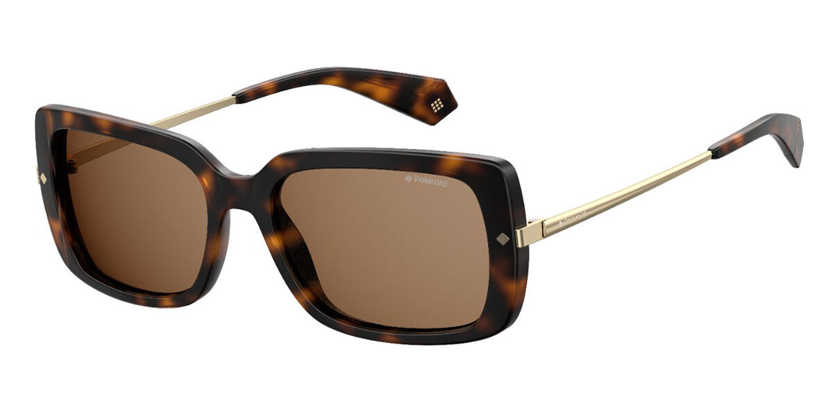 Polaroid PLD 4075/S 086/SP, Tortoiseshell frame, Brown lenses