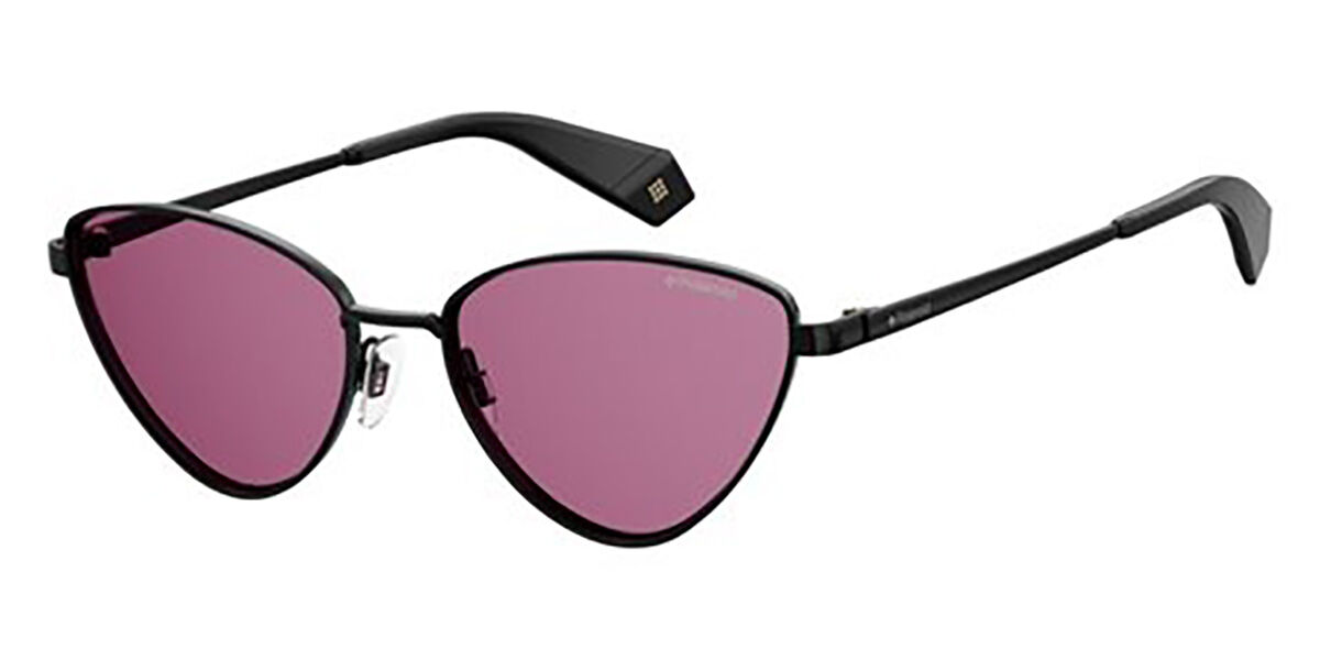 Polaroid PLD 6071/S/X Polarized 807, Black frame, Pink Mirror lenses
