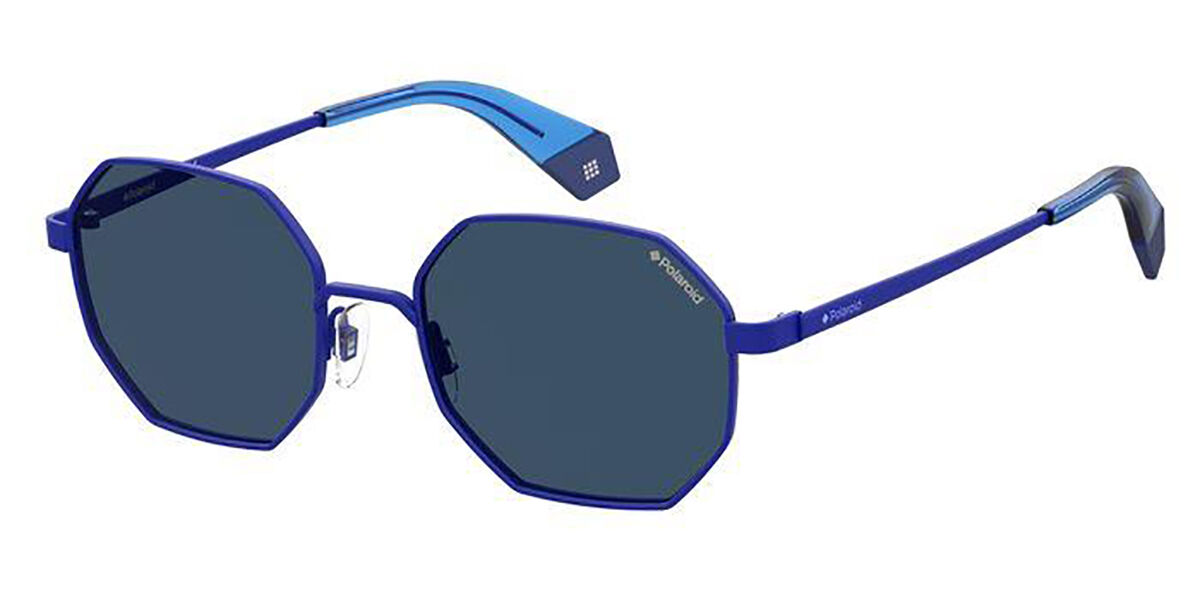 Polaroid PLD 6067/S PJP/C3, Blue frame, Grey lenses