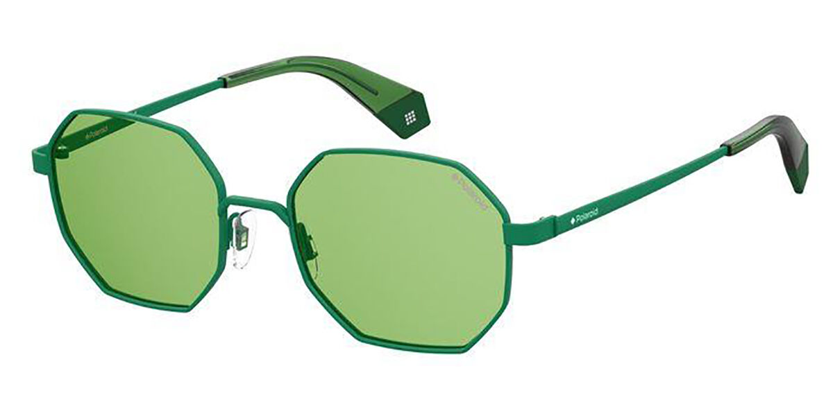 Polaroid PLD 6067/S 1ED/UC, Green frame, Green lenses