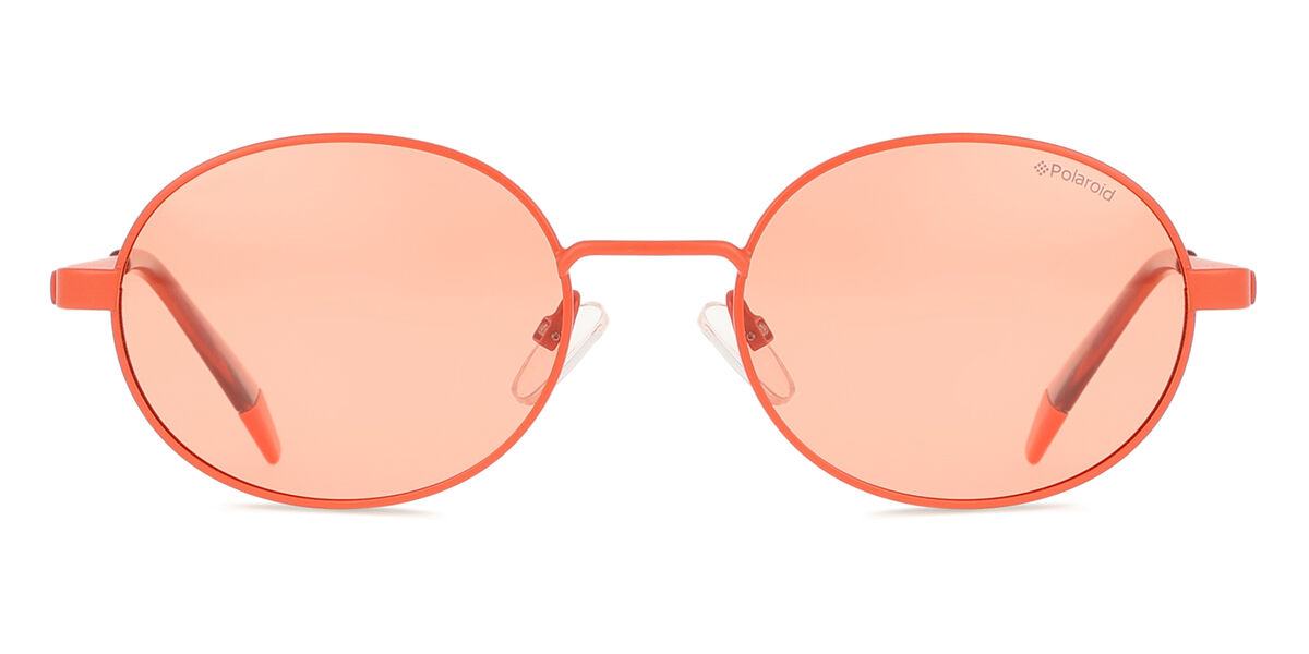 Polaroid PLD 6066/S Polarized 2M5/HE, Orange frame, Brown lenses
