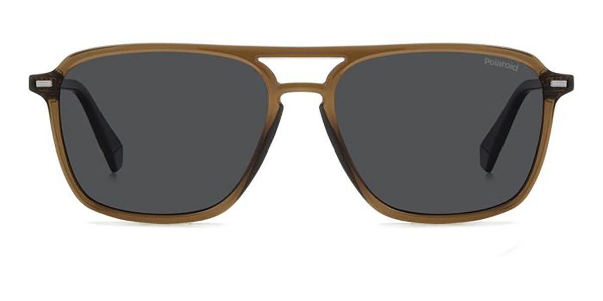 Polaroid PLD 4182/S/X Polarized 09Q/M9, Brown frame, Grey lenses